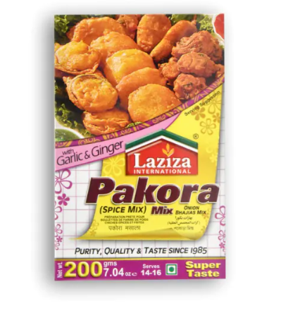 LAZIZA Pakora Mix Onion Bhajias Mix 7.04 OZ
